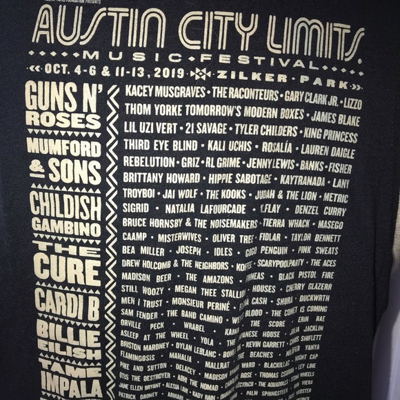 Austin City Limits 2019 music festival T size large - Picture 3 of 7